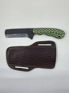 MHScutlery handmade Damascus 8.5" Bull cutter knife - Picture 1 of 8