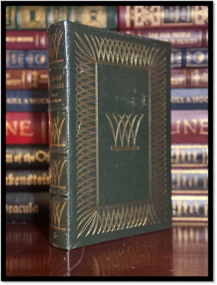 Leaves Of Grass by Walt Whitman Sealed Easton Press Leather Bound Gift Hardback - Image 1 of 3