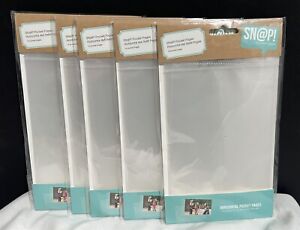 Simple Stories Snap HORIZONTAL POCKET Pages 4x6 Refills Planner Lot of 5