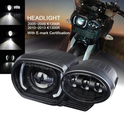 Conjunto de faros LED para BMW K1200R y BMW K1300R Foto 1 de 4