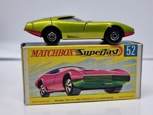 MATCHBOX LESNEY SUPERFAST No 52 DODGE CHARGER MK111 IN Vgc - Picture 1 of 15