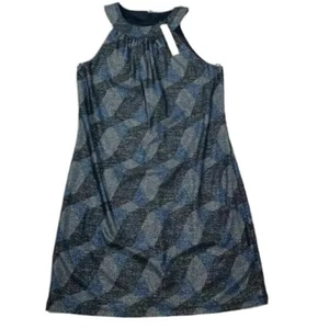 Elie Tahari Briggite Blue Shimmer Print Cocktail Dress - size 6 - retail $298 - Picture 1 of 4