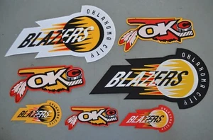 CHOICE of Oklahoma City Blazers CHL Throwback Hockey Jersey Jacket Patch Crest - Picture 1 of 8