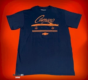 Nueva camiseta Chevy Chevrolet SS Camaro azul marino clásica para hombre vintage retroceso - Imagen 1 de 2