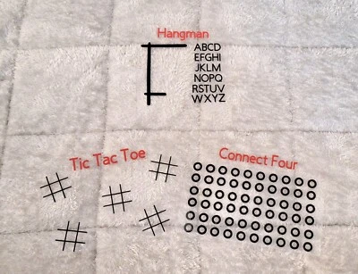 Personalised wipe clean Travel games. hand made. - Image 1 of 3