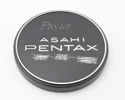Asahi Pentax 51mm ID Metal Slip-On Front Lens Cap 49mm Filter Front  (#17391) - Image 1 of 2