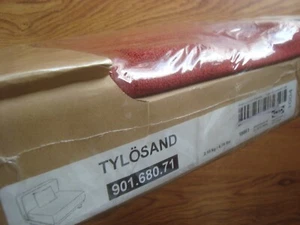 IKEA Tylosand Einsitzer Abschnitt Bezug Everod rot braun Tylosand Stuhl Slipper - Bild 1 von 14