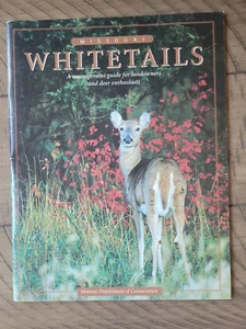 1997 MISSOURI WHITETAILS Management Guide For Landowners MDOC Conservation RARE - Picture 1 of 4