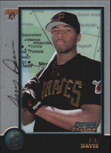 1998 Bowman Chrome International #141 J.J. Davis PIRATES  R48402