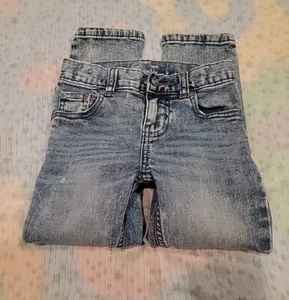 Wonder Nation Boys Slim Knit Stretch Denim Jeans Adjustable Waist T 5 - Picture 1 of 5