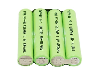 Batería Ni-MH 4.8V o 6V 850mAh Hágalo Usted Mismo Ericsson GF788 T10 Motorola Teléfono Inalámbrico - Imagen 1 de 12