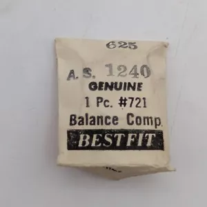 AS 1240 721/625 Balance Wheel Watch Part by BestFit - Picture 1 of 3
