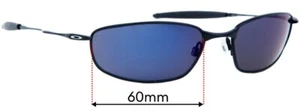 Lentes de repuesto para gafas de sol SFx para Oakley Whisker - 60 mm de ancho - Imagen 1 de 31