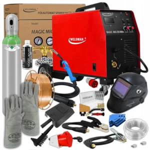 Weldman Magic MIG 250 200amp Welding Machine MIG/MAG MMA 230V/400V - Set #7 - Picture 1 of 12