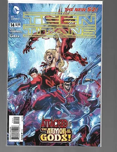 DC Comics Teen Titans / The New 52 / #14 / 14 / Attacked By The Armor Of The God - Picture 1 of 1