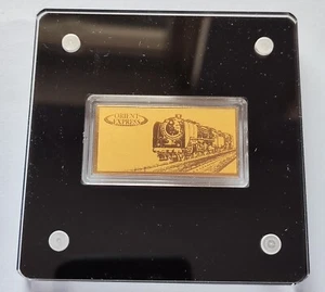 MEDAILLE - ORIENT EXPRESS / ZUG / EISENBAHN - 999 GOLD - GOLDBARREN - 40 MM - PP - Bild 1 von 3