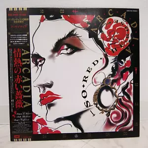 ARCADIA / SO RED ROSE JAPAN ISSUE LP W/OBI, INNER, INSERT, POSTER - Picture 1 of 12