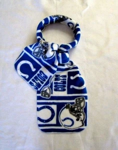 Neu Indianapolis Colts blau NFL Team Logo Football Fleece Schal 60" L 9" W - Bild 1 von 3