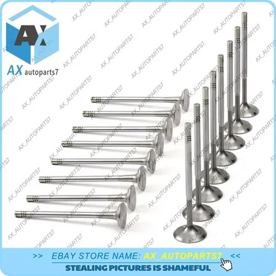 Válvulas de admissão e escape do motor para Mercedes-Benz C117 X156 M270 W205 M274 2.0T - Imagem 1 de 4