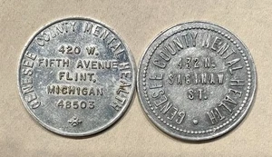 Flint, Michigan Genesee County Mental Health Mass Transportation Authority Token - Picture 1 of 3