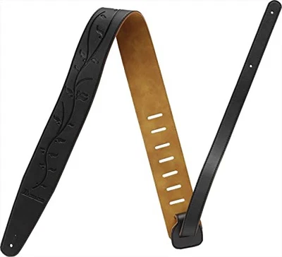 Ремешок гитарный инкрустированный Ibanez Tree of Life черный GSTL60-BK из Японии - Изображение 1 из 4