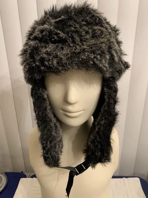 J Dempsey Trapper Hat OSFM 100% Polyester Faux Fur Military Green - Image 1 of 4