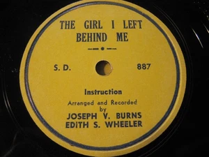 Walter Finger Hired Hands w Calls BURNS Wheeler SQUARE DANCE Girl I Left Behind - Picture 1 of 2