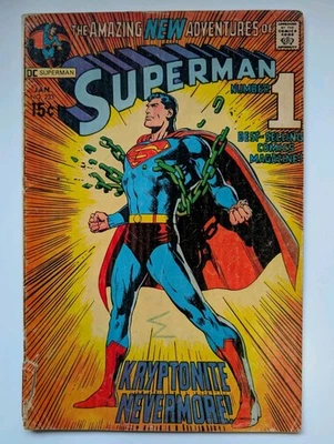 Superman 233 Lower Grade 1971 Key Iconic Neal Adams Cover Art  - Image 1 of 4