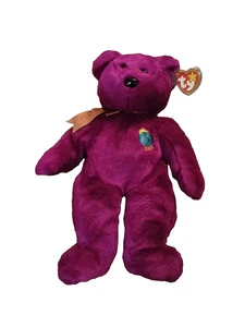 Ty Beanie Buddy groß Plüsch MILLENNIUM der Bär 14 Zoll NEU NEU MIT ETIKETT Vintage Teddy STOFFTIER - Bild 1 von 9