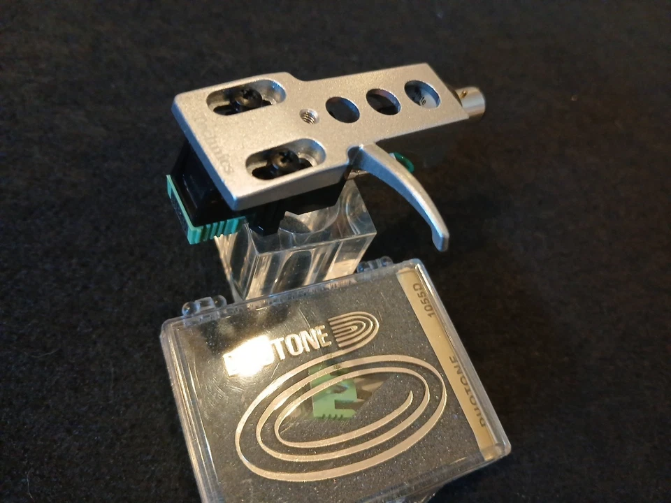 Sansui SC-34 Induced Magnet Cartridge Wt Stylus Wt Technics Headshell +1 Stylus  - Image 1 of 4