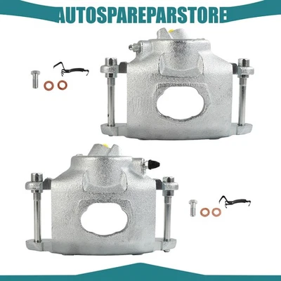 Par de pinzas de freno delanteras para Chevy Malibu Monte Carlo El Camino 1973-1976 Foto 1 de 4