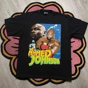 Camiseta WWF Ahmed Johnson Estilo Rap Doble Cara Gráfica  - Imagen 1 de 6
