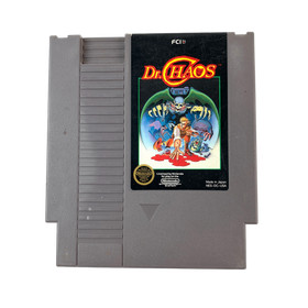 Dr. Chaos NES Nintendo Entertainment System Video Game Action Adventure Retro