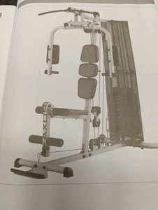 Kettler Fitmaster AXOS , Gym Kraftstation Fitnessgerät inkl. Gewichten - Bild 1 von 9