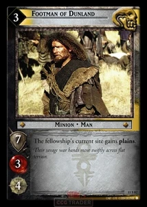 LOTR TCG 11S82 Footman of Dunland Shadows - Picture 1 of 1
