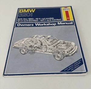 BMW 316 320 & 320i Owners Workshop Manual 1975 - 1983 all 4cyl models Haynes - Picture 1 of 4