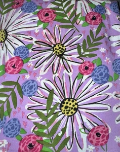 Anthony Richards Floral Daisy Purple Muumuu Nachthemd 5x NEU TU1 - Bild 1 von 2
