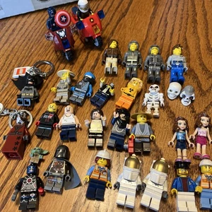 LEGO MINIFIGURES + Accessories - Bulk Lot    [ 1 LB ]   ONE POUND see pictures   - Picture 1 of 9