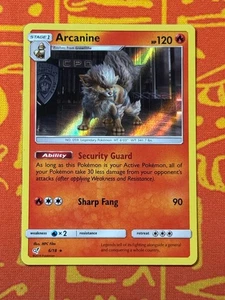 Pokemon TCG Arcanine 6/18 Holo Rare Near Mint Detektiv Pikachu - Bild 1 von 2