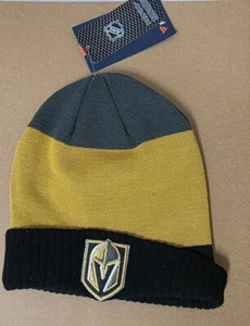 Brand New Fanatics NHL Vegas Golden Knights Sport Knit Hat - OSFM - Picture 1 of 3
