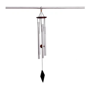 OM WIND CHIME Basé Sur Plus Élevé Octave De 136.10 Hz Ou Cœur Chakra 0.7m Long - Picture 1 of 1