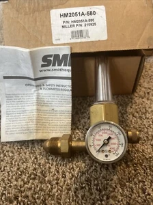 Regulador de caudalímetro Miller / Smith HM2051A-580, entrada máxima 3000 PSI PN# 210925 - Imagen 1 de 2