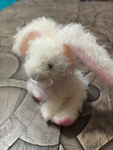 TY Basket Beanie Baby 4 Zoll Stofftier Plüsch MARSHMALLOW Hase Kaninchen Miniatur - Bild 1 von 6