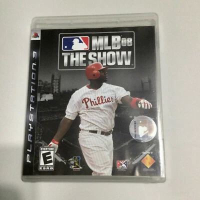 MLB 08 The Show Sony PlayStation 3 PS3 Baseball Rated E-Everyone Manual Included - Image 1 of 3