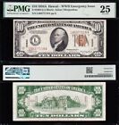VERY NICE Bold & Crisp VF+ 1934 A $10 HAWAII Fed Reserve Note PMG 25! L66377119A