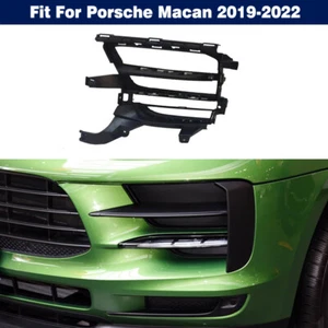 Cubierta de soporte de luz antiniebla parachoques delantero izquierdo 95B807681H para Porsche Macan 2019-2022 - Imagen 1 de 10
