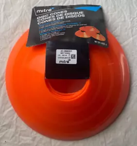 Mitre Athletic Training Disc Cones 4-Pack Marking Training Aid Soccer Football - Picture 1 of 2
