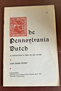 1950's Be Pennsylvania Dutch soft cover book - Picture 1 of 2