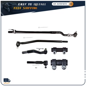 For 1999-2004 Ford F-250 F-350 Super Duty Front Steering Tie Rod End Kit 4WD 6X - Picture 1 of 13