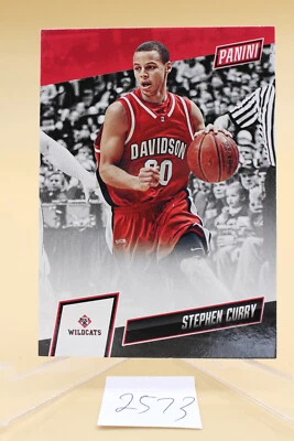 STEPHEN CURRY 2019 PANINI THE NATIONAL #SC WARRIORS DAVIDSON WILDCATS NM - Image 1 of 2
